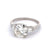 Mid Century GIA 2.53 Carats Old European Cut Diamond Platinum Ring