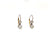 Antique Inspired 1.13 Carat Old Mine Cut Diamond Platinum Drop Earrings