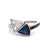Art Deco Inspired Diamond Sapphire Platinum Arrow Ring
