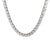 27.50 Carat Total Weight Diamond 18k White Gold Necklace