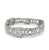 Art Deco French Diamond Platinum 18k White Gold Bracelet