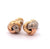 Cartier 18 Karat Tri Color Gold Trinity Cufflinks
