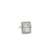 Art Deco Inspired 0.80 Carat Princess Cut Diamond Platinum Ring