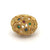 Vintage French Gemstone 18k Yellow Gold Bouquet Dome Ring