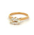Vintage French GIA 1.51 Carats Cushion Cut Diamond 18k Yellow Gold Solitaire Ring