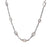 Vintage Marquise Cut Platinum Diamond by the Yard Necklace