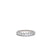 Vintage 0.85 Carat Diamond Platinum Half Eternity Band