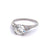 Art Deco GIA 1.31 Carats Old European Cut Diamond Platinum Ring