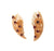 Mid Century Van Cleef & Arpels Garnet 18 Karat Yellow Gold Ear Clip Earrings