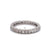 Art Deco Inspired Diamond Platinum Eternity Band