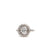 Art Deco Inspired 0.70 Carat Diamond Platinum Halo Filigree Ring
