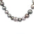 Tahitian Pearl Diamond 14 Karat White Gold Strand Necklace