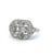 Art Deco Old Cut Diamond Platinum Dinner Ring