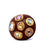 ARA Gemstone 24 Karat Yellow Gold Wooden Cocktail Ring