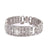 Art Deco Diamond Platinum Link Bracelet