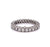 Round Brilliant Cut Diamond Platinum Eternity Band