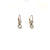 Antique Inspired 1.13 Carat Old Mine Cut Diamond Platinum Drop Earrings