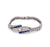 Art Deco Diamond Sapphire Platinum Bracelet