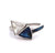 Art Deco Inspired Diamond Sapphire Platinum Arrow Ring