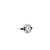 Art Deco Inspired 0.92 Carat Diamond Sapphire Platinum Target Ring