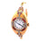 Antique Longines Russian Diamond Ruby Platinum 14 Karat Yellow Gold Wristwatch