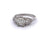 Art Deco GIA 1.04 Carats Cushion Cut Diamond Platinum Ring