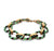 Vintage Enamel 14k Yellow Gold Link Bracelet