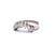 Vintage Marquise Cut Diamond Platinum Chevron Band