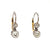 Antique Inspired 1.13 Carat Old Mine Cut Diamond Platinum Drop Earrings