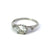 Art Deco Old European Cut Diamond Platinum Ring