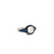 Art Deco Inspired 0.98 Carat Old Mine Cut Diamond Sapphire Platinum Ring