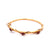 Victorian Garnet 14k Yellow Gold Bangle Bracelet