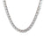 27.50 Carat Total Weight Diamond 18k White Gold Necklace