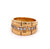Vintage Cartier Diamond 18k Yellow Gold Maillon Panthere Ring