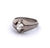 Art Deco French Old Mine Cut Diamond Platinum Ring