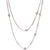 4.89 Carats Old European Cut Diamonds By The Yard Platinum Necklace