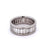 Mid Century Baguette Cut Diamond Platinum Eternity Band