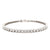Art Deco Inspired 4.55 Carat Diamond Platinum Tennis Bracelet