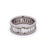 Mid Century Baguette Cut Diamond Platinum Eternity Band