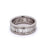 Mid Century Baguette Cut Diamond Platinum Eternity Band