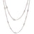4.89 Carats Old European Cut Diamonds By The Yard Platinum Necklace
