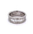 Mid Century Baguette Cut Diamond Platinum Eternity Band