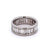 Mid Century Baguette Cut Diamond Platinum Eternity Band