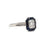 Art Deco Inspired Diamond Sapphire Halo Engagement Ring