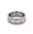 Mid Century Baguette Cut Diamond Platinum Eternity Band