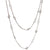 4.89 Carats Old European Cut Diamonds By The Yard Platinum Necklace
