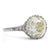 Art Deco Inspired GIA 5.48 Carats Diamond Platinum Engagement Ring
