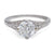 Edwardian GIA 1.52 Carats Old European Cut Diamond Platinum Filigree Ring