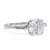 Vintage GIA 1.62 Carats Round Brilliant Cut Diamond Platinum Ring