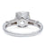 Vintage GIA 1.62 Carats Round Brilliant Cut Diamond Platinum Ring